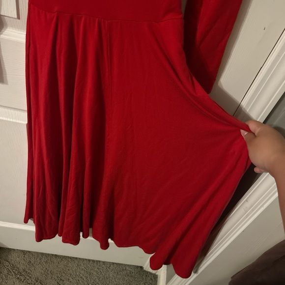 Reformation long sleeve flare midi dress - Picture 8 of 9